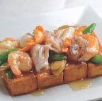 Best Three Ingredient Crispy Tofu / 三鮮脆豆腐 in Diamond Bar, CA