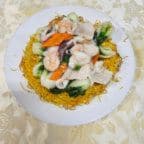 Best 海鮮炒麵 / Seafood Pan Fried Crispy Noodle in Diamond Bar, CA